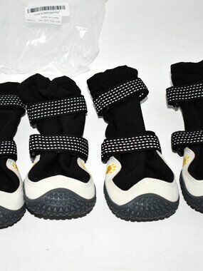 TEWIWAP Dog Shoes – Winter Snow Boots, Anti-Slip Paw Prot, Reflective Size 6 NWT